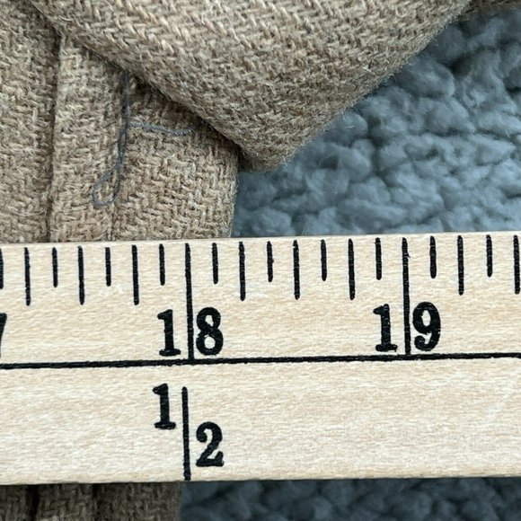 MNG Suit Jacket Coat Women's XS Removable Hood Wool Blend Brown Zipper S… - Picture 3 of 8